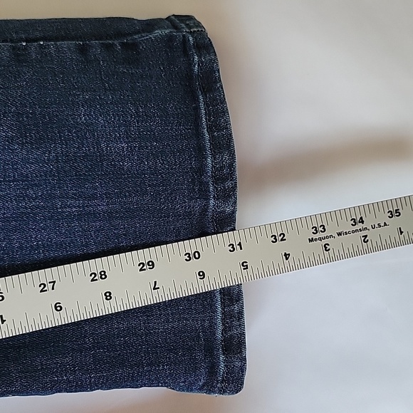 American Eagle Outfitters Original Boot Dark Wash Size 8 - Picture 10 of 13